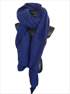 Écharpes unies à bout en pointe