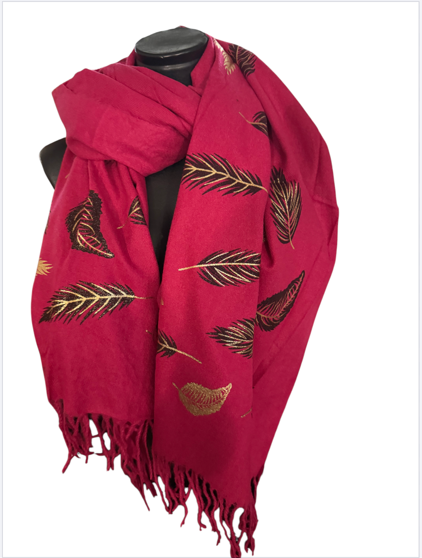 Echarpe a plumes
