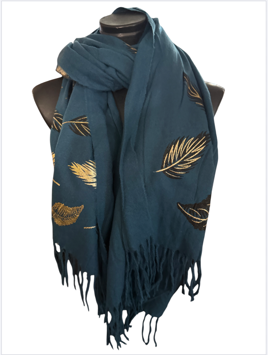 Echarpe a plumes