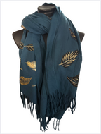 Echarpe a plumes