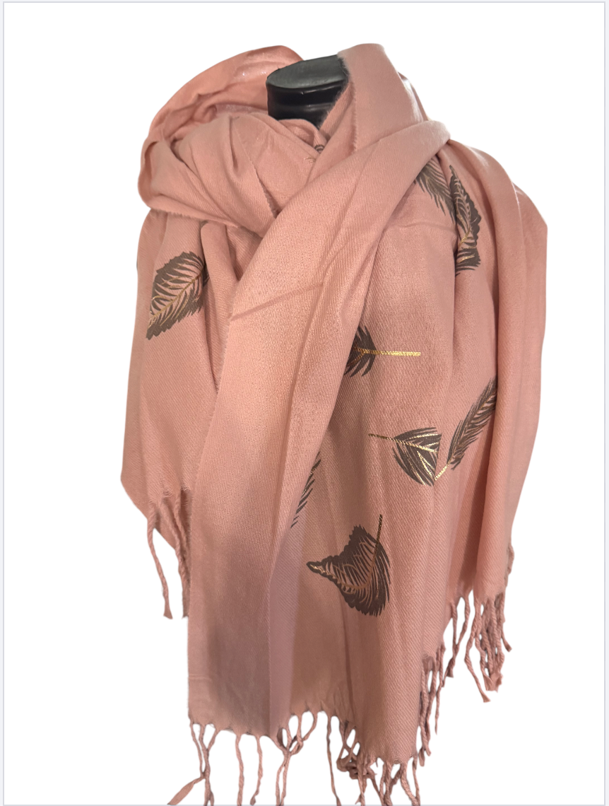 Echarpe a plumes
