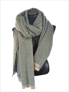 Echarpe pailleté petite frange