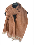 Echarpe pailleté petite frange