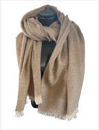 Echarpe pailleté petite frange