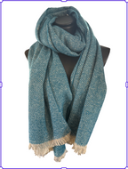 Echarpe pailleté petite frange