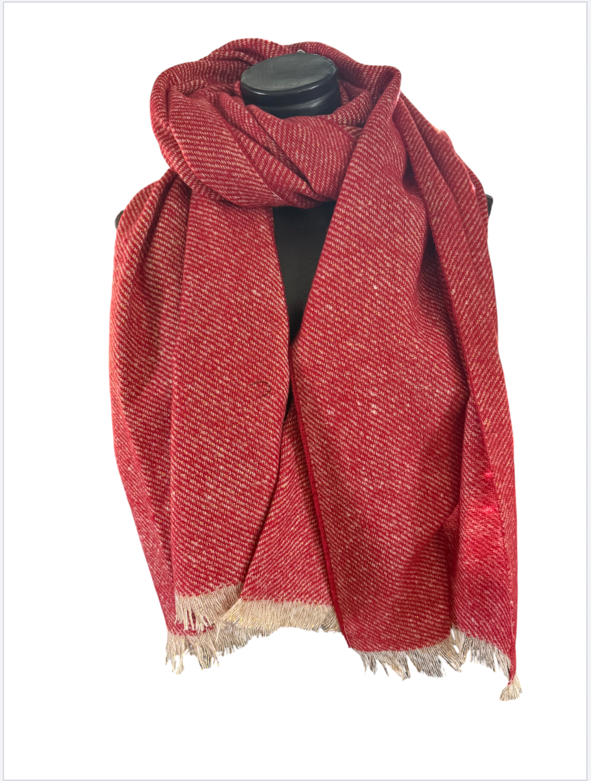 Echarpe pailleté petite frange