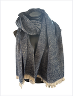 Echarpe pailleté petite frange