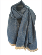 Echarpe pailleté petite frange