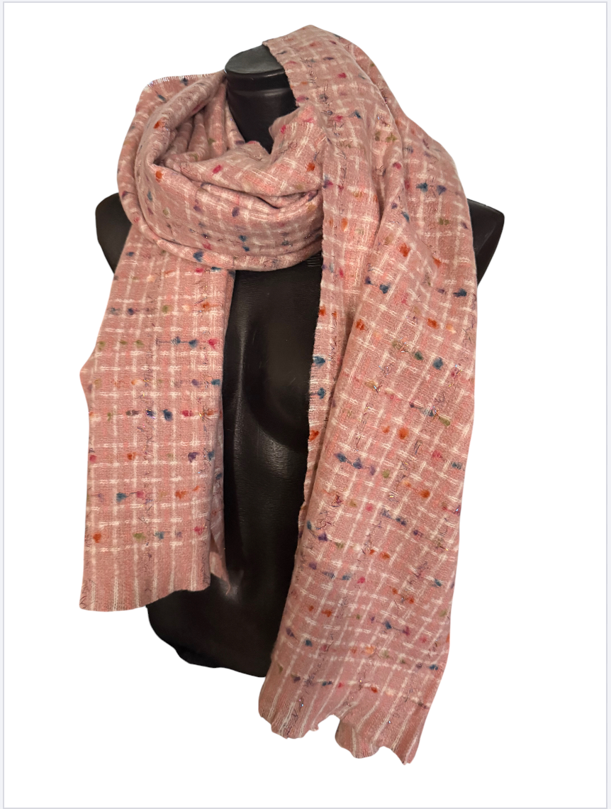 Echarpes quadrillées