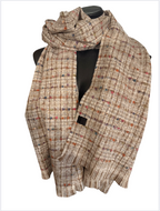 Echarpes quadrillées