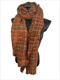 Echarpes quadrillées