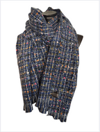 Echarpes quadrillées