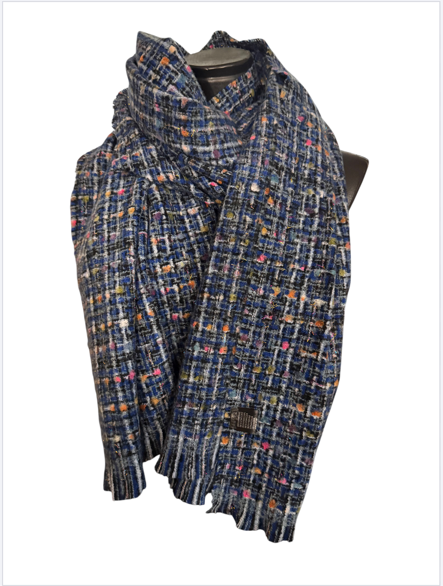 Echarpes quadrillées