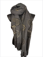 Echarpes motif Ronds