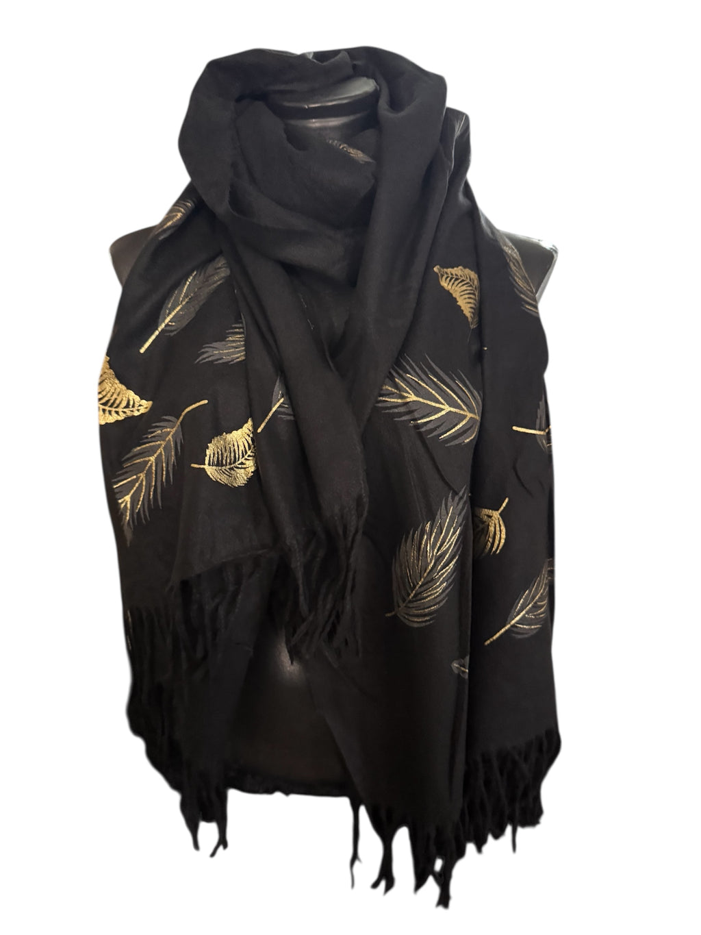 Echarpe a plumes