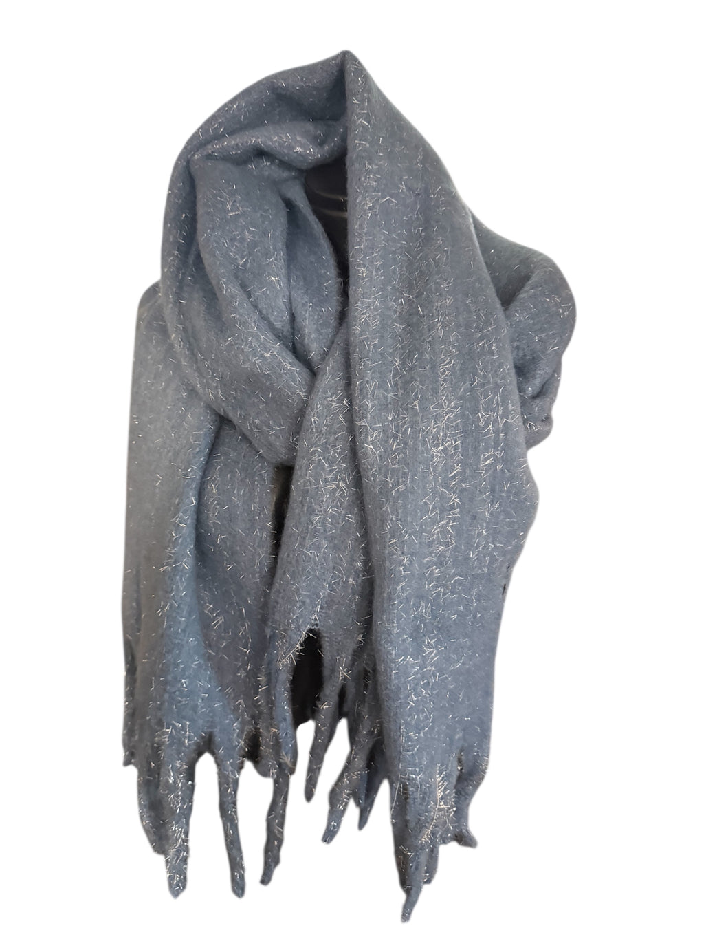 Écharpes pailletées à grande franges