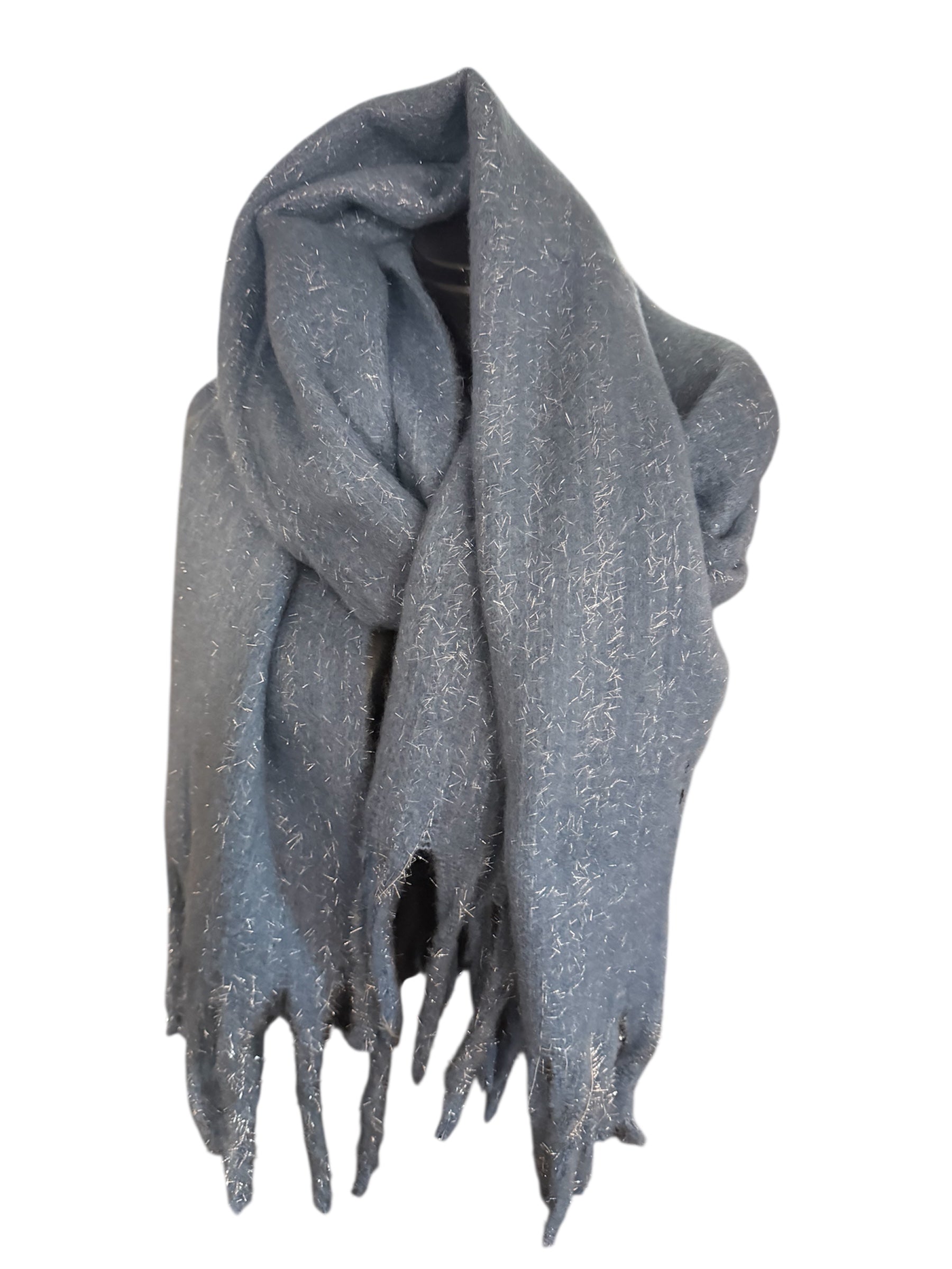 Écharpes pailletées à grande franges