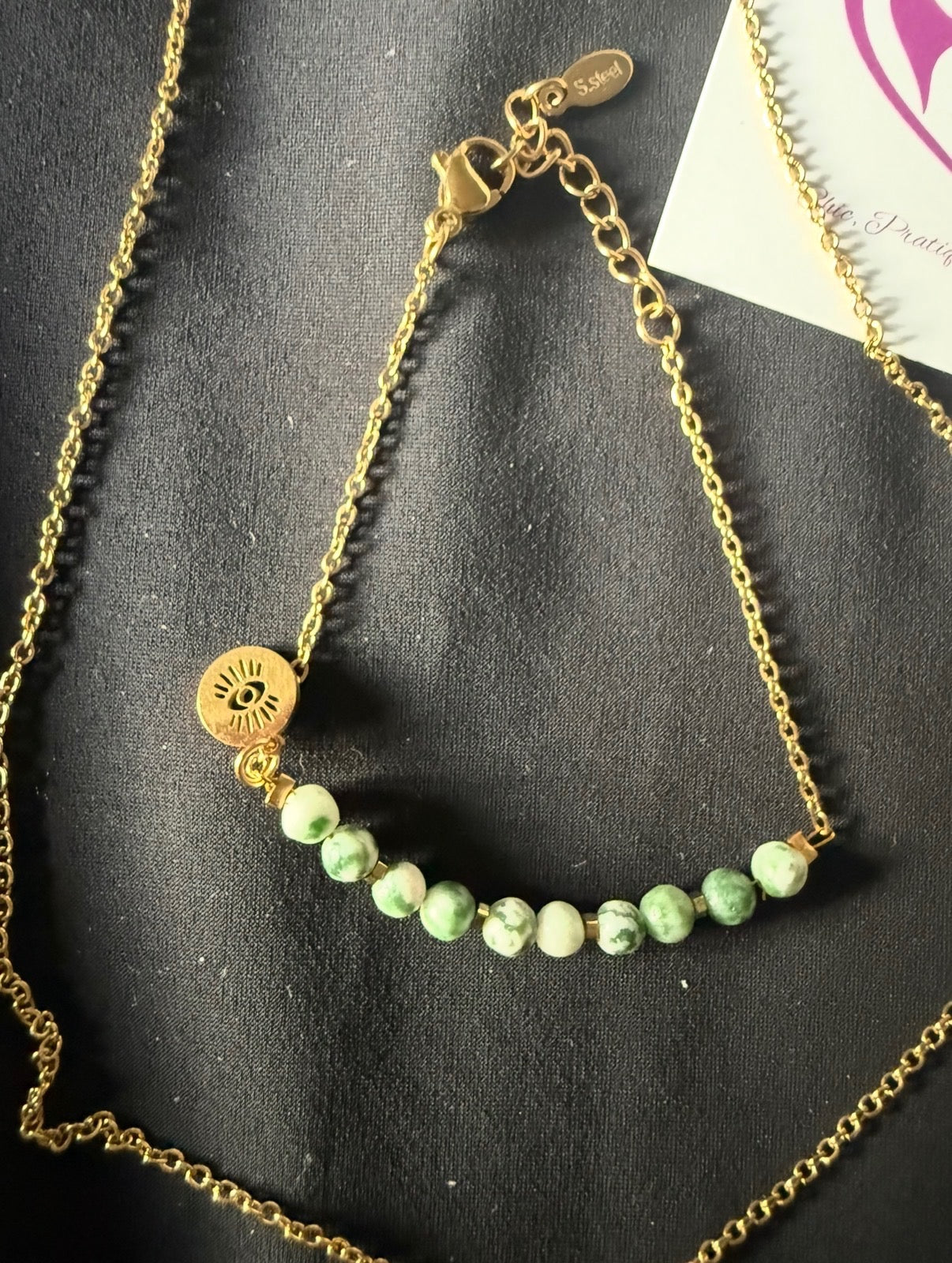 parure collier et bracelet