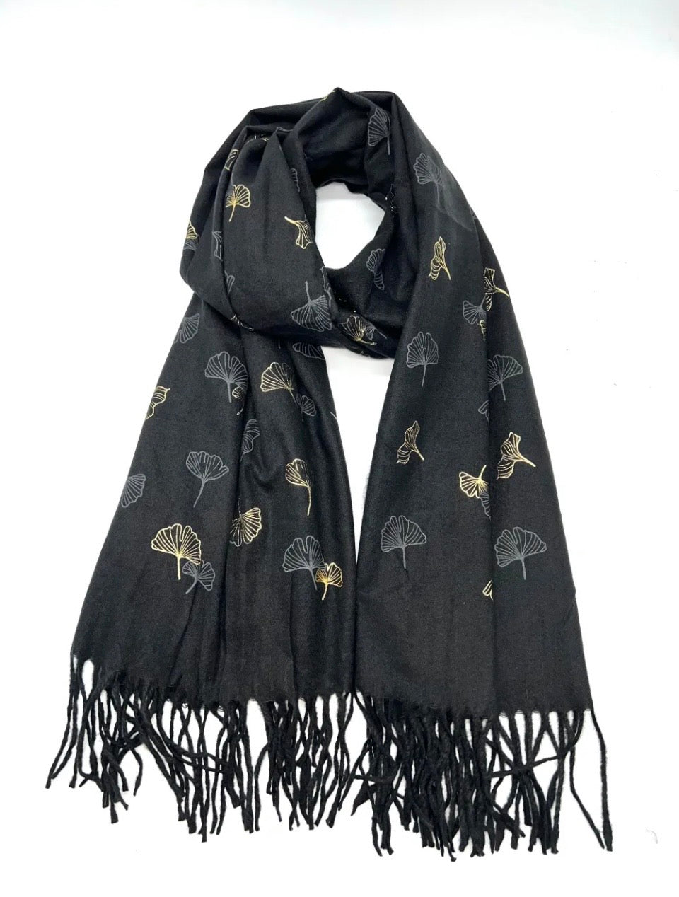 Echarpe à motif fleur