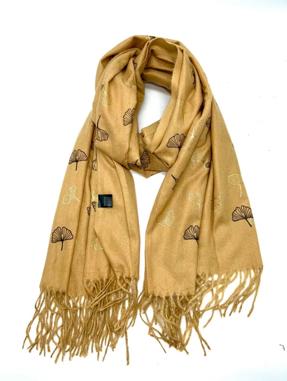 Echarpe à motif fleur