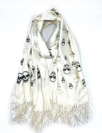 Echarpe "tête de mort"