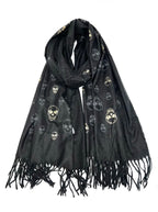 Echarpe "tête de mort"