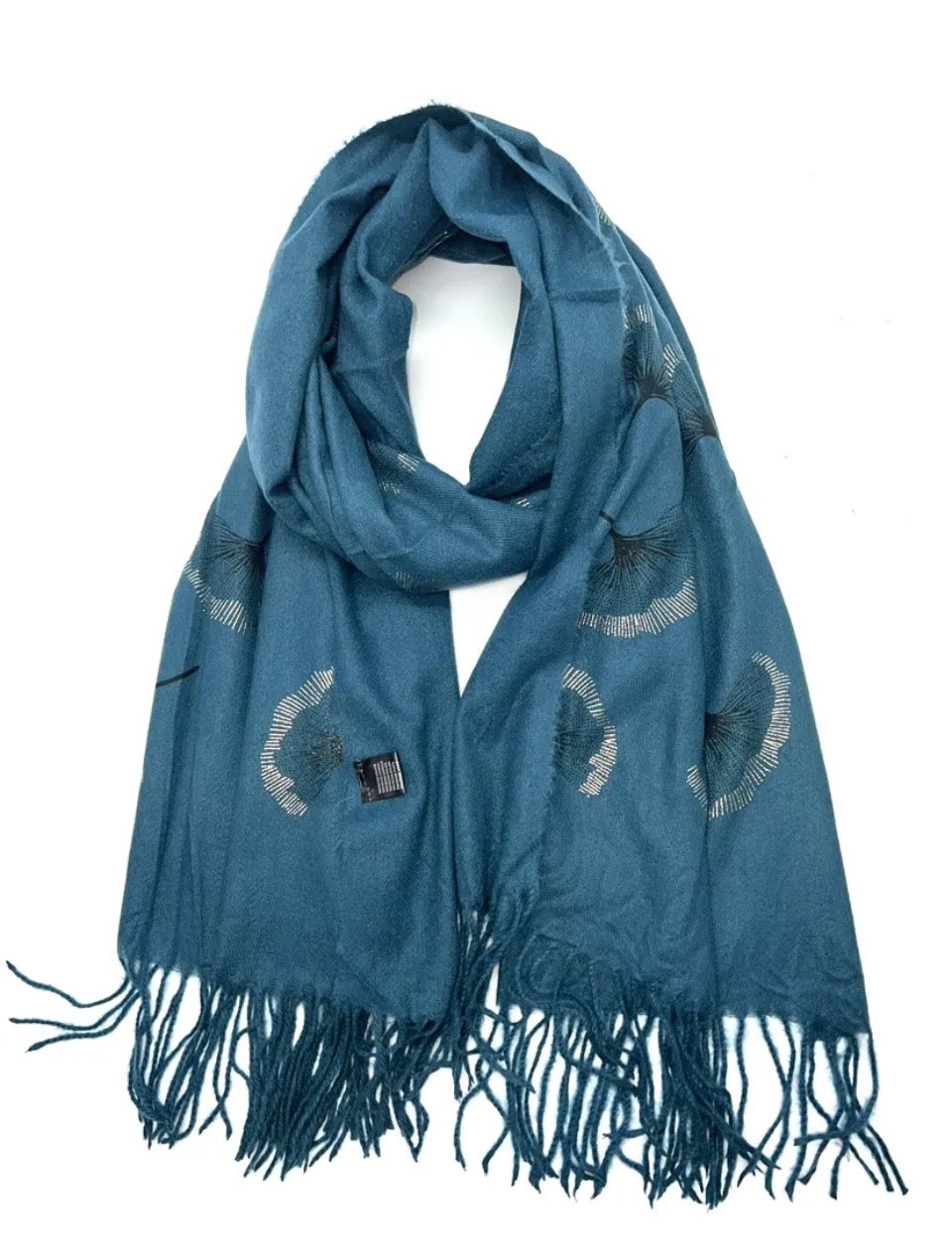 Echarpe à motif "fleur de vie"