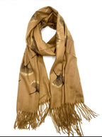 Echarpe à motif "fleur de vie"