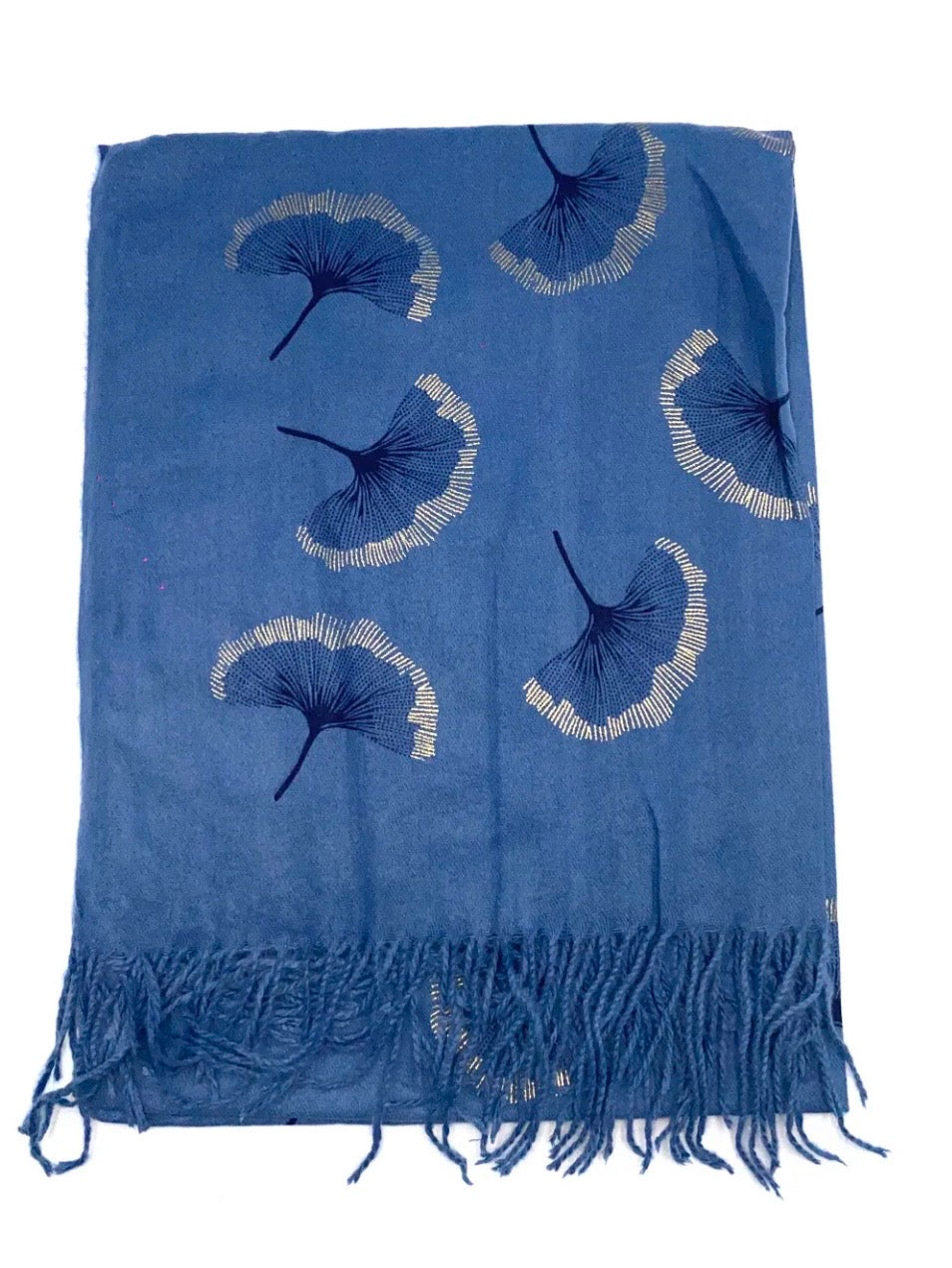 Echarpe à motif "fleur de vie"