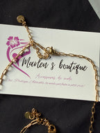 parure collier et boucle d'oreilles