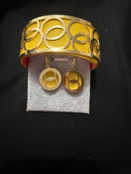 ensemble bracelet et boucle d'oreille