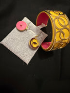 ensemble bracelet et boucle d'oreille