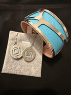 ensemble braquet et boucle d'oreille