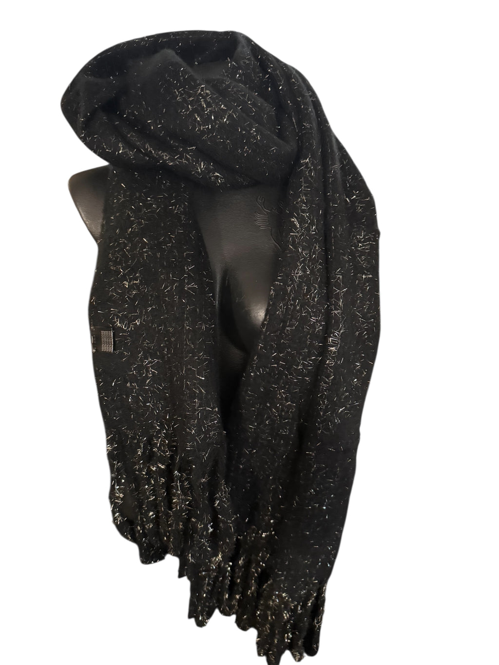 Écharpes pailletées à grande franges