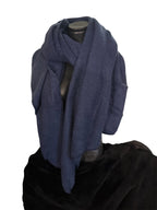 Écharpes unies à bout en pointe