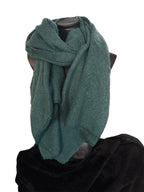 Écharpes unies à bout en pointe