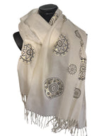 Echarpes motif Ronds