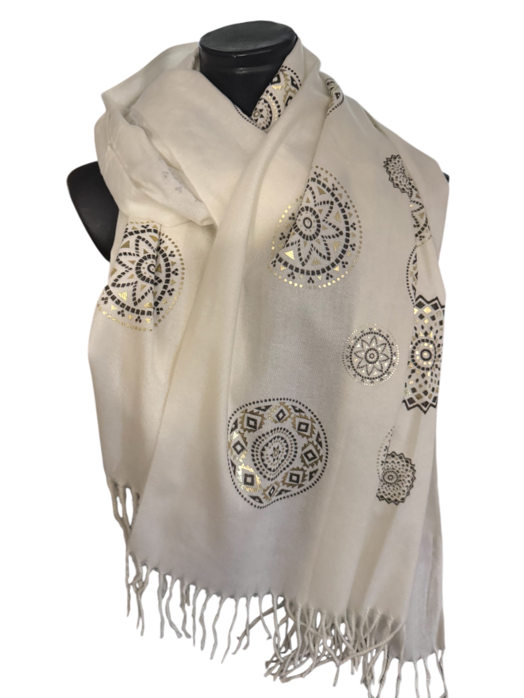 Echarpes motif Ronds