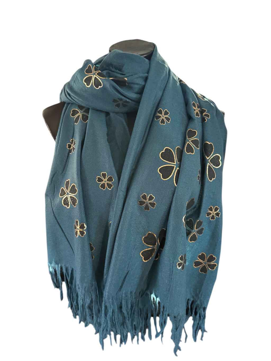 Écharpe à trèfles