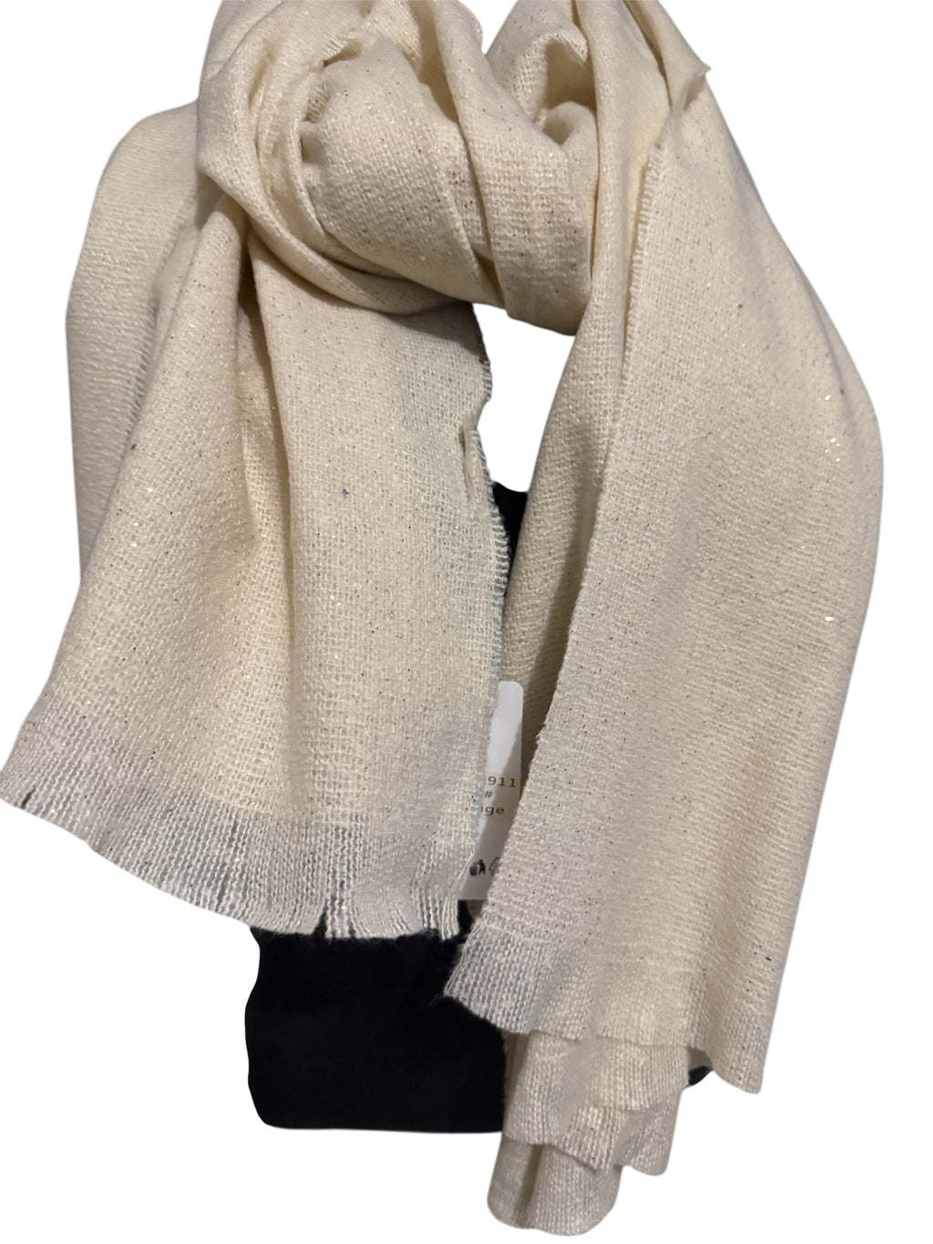 Écharpes petite franges pailletées