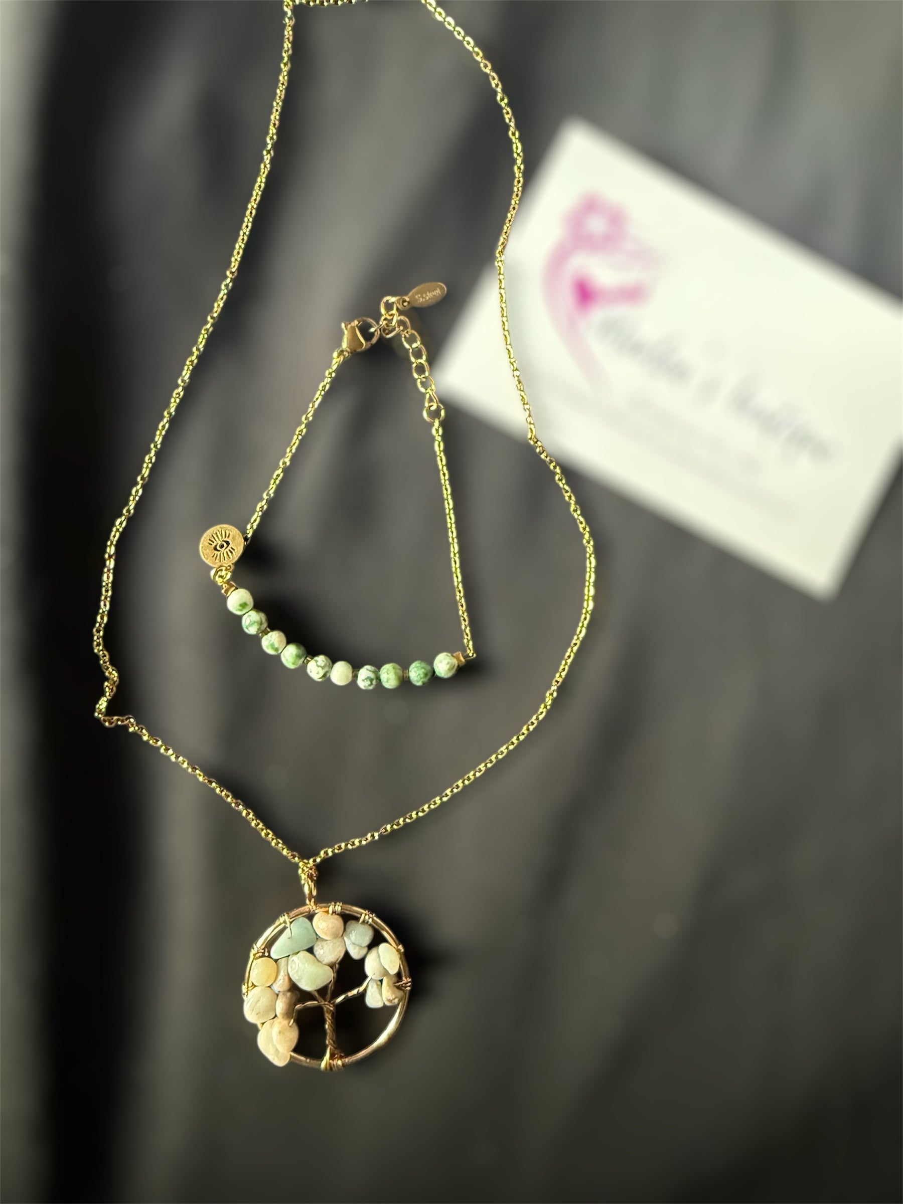 parure collier et bracelet