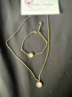 parure collier et bracelet