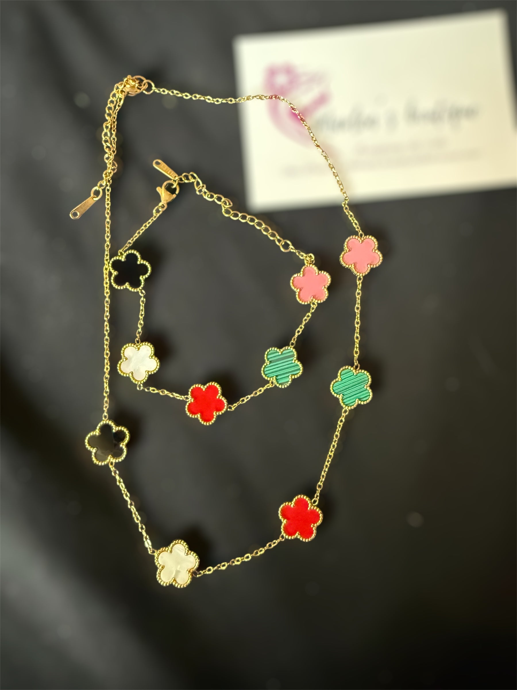 Parure collier et bracelet