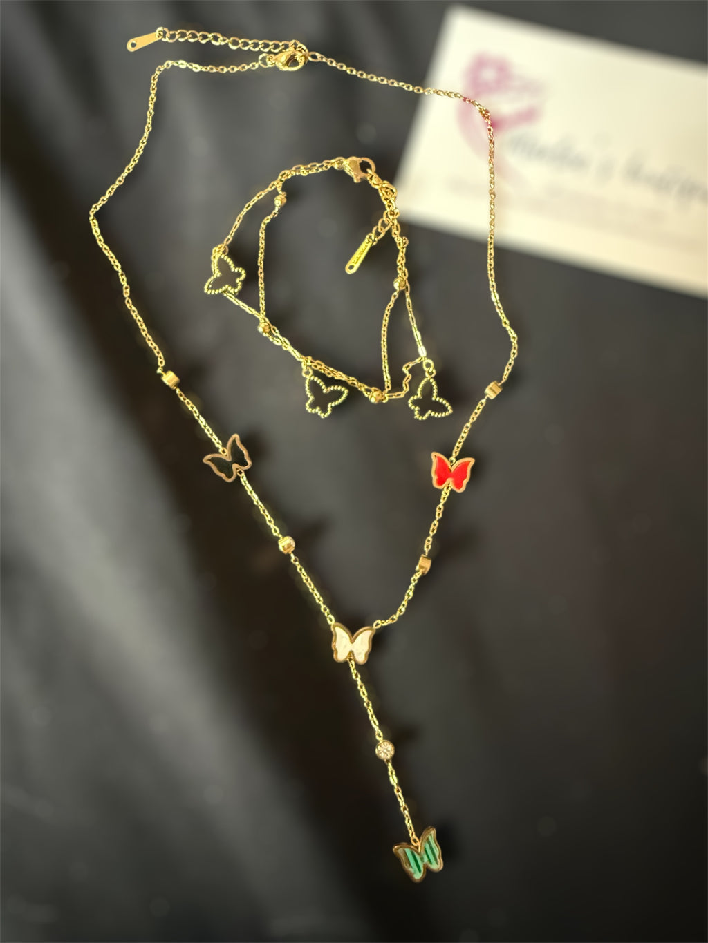 Parure collier et bracelet