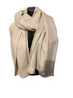 Echarpes unies avec bordures apparentes