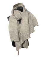 Écharpes unies à bout en pointe